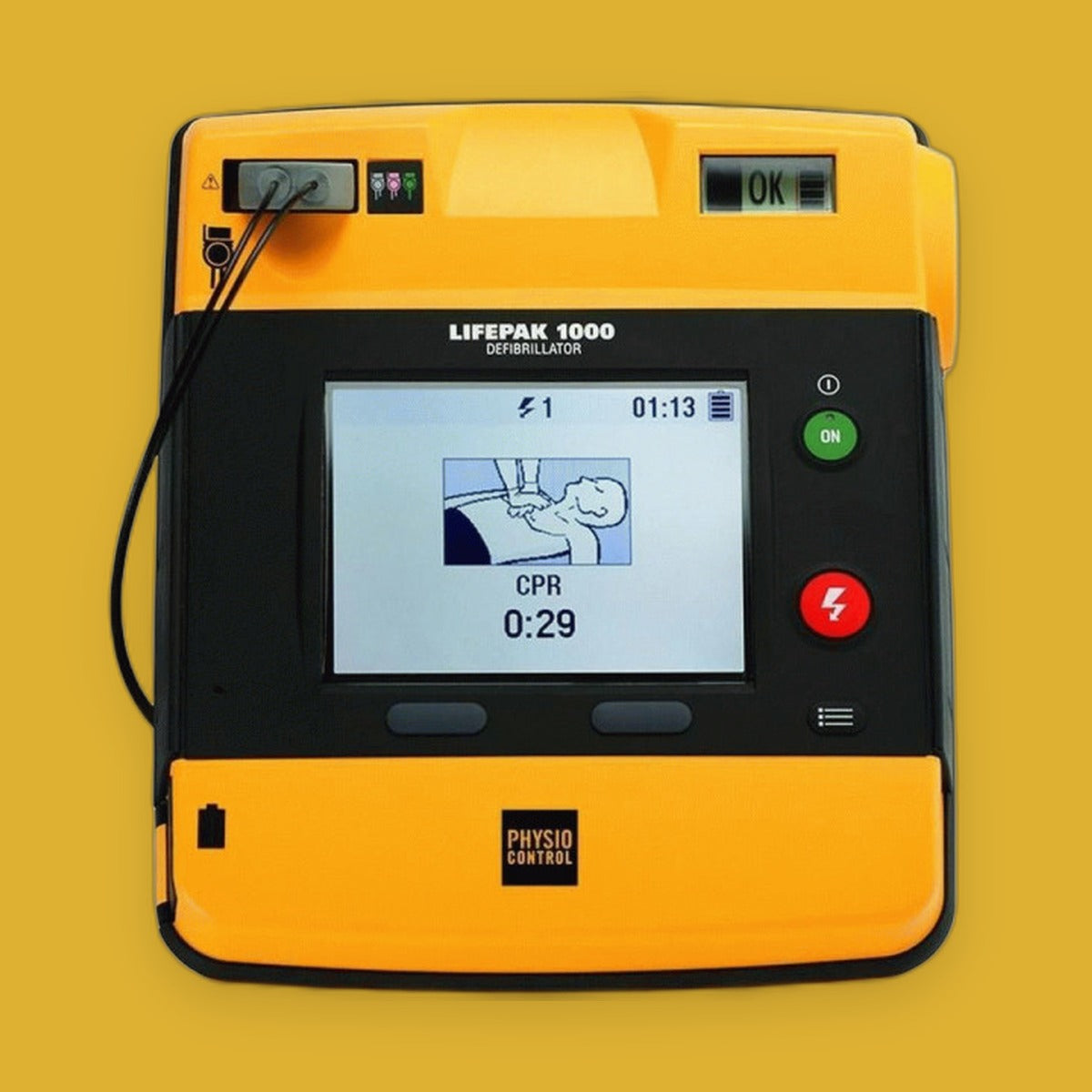 LIFEPAK 1000 ECG Display (99425-000025)  SKU: 99425-000025