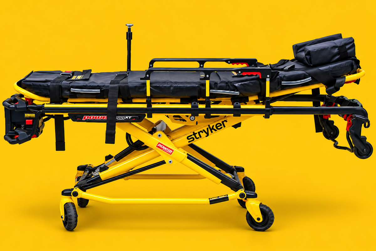 Stryker Power-PRO XT Powered Ambulance Cot (6506)  SKU: 6506