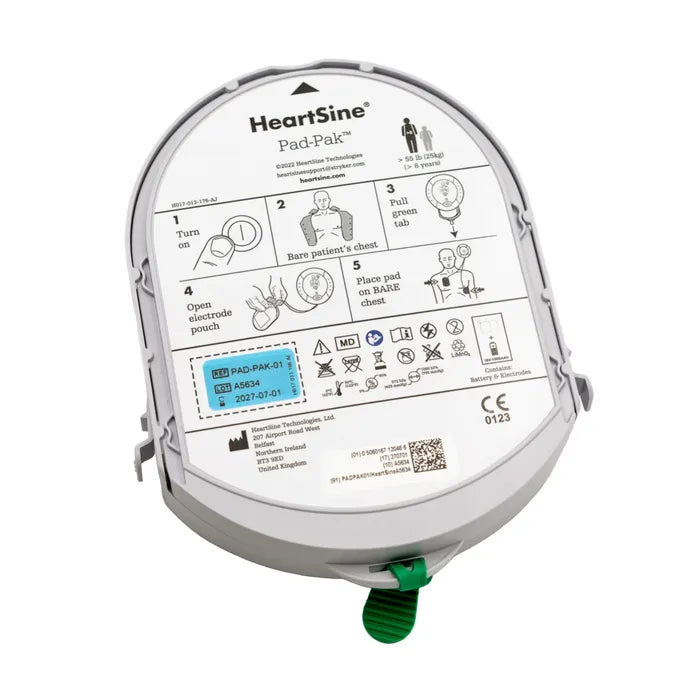 US Adult Pad-Pak For Heartsine AEDs Battery | AED Accessory